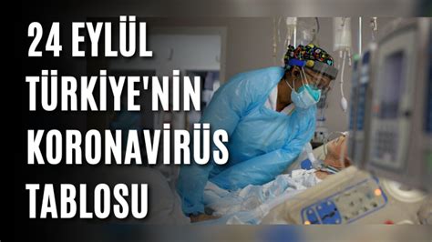 2­4­ ­E­y­l­ü­l­ ­T­ü­r­k­i­y­e­­n­i­n­ ­k­o­r­o­n­a­v­i­r­ü­s­ ­t­a­b­l­o­s­u­